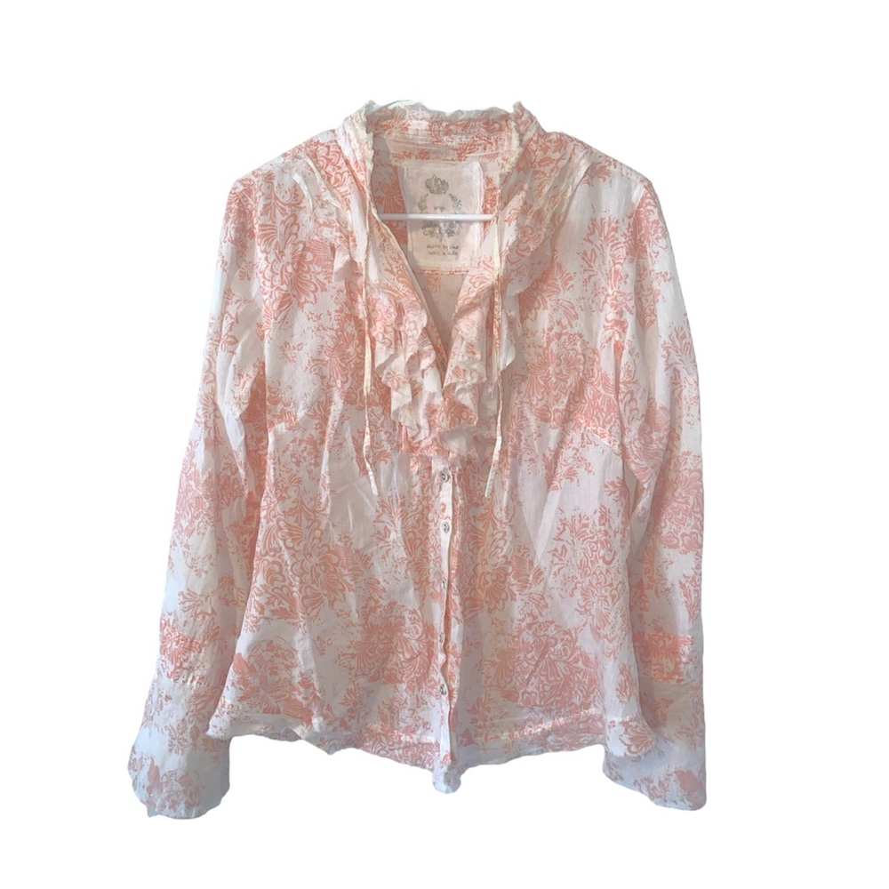 cino indian print blouse
